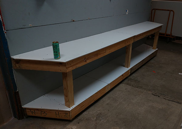 work shelve